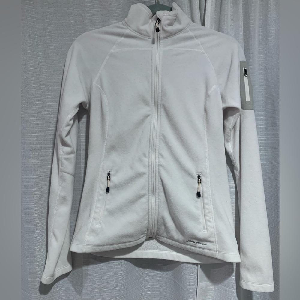 Eddie Bauer Full Zip Fleece Sweater